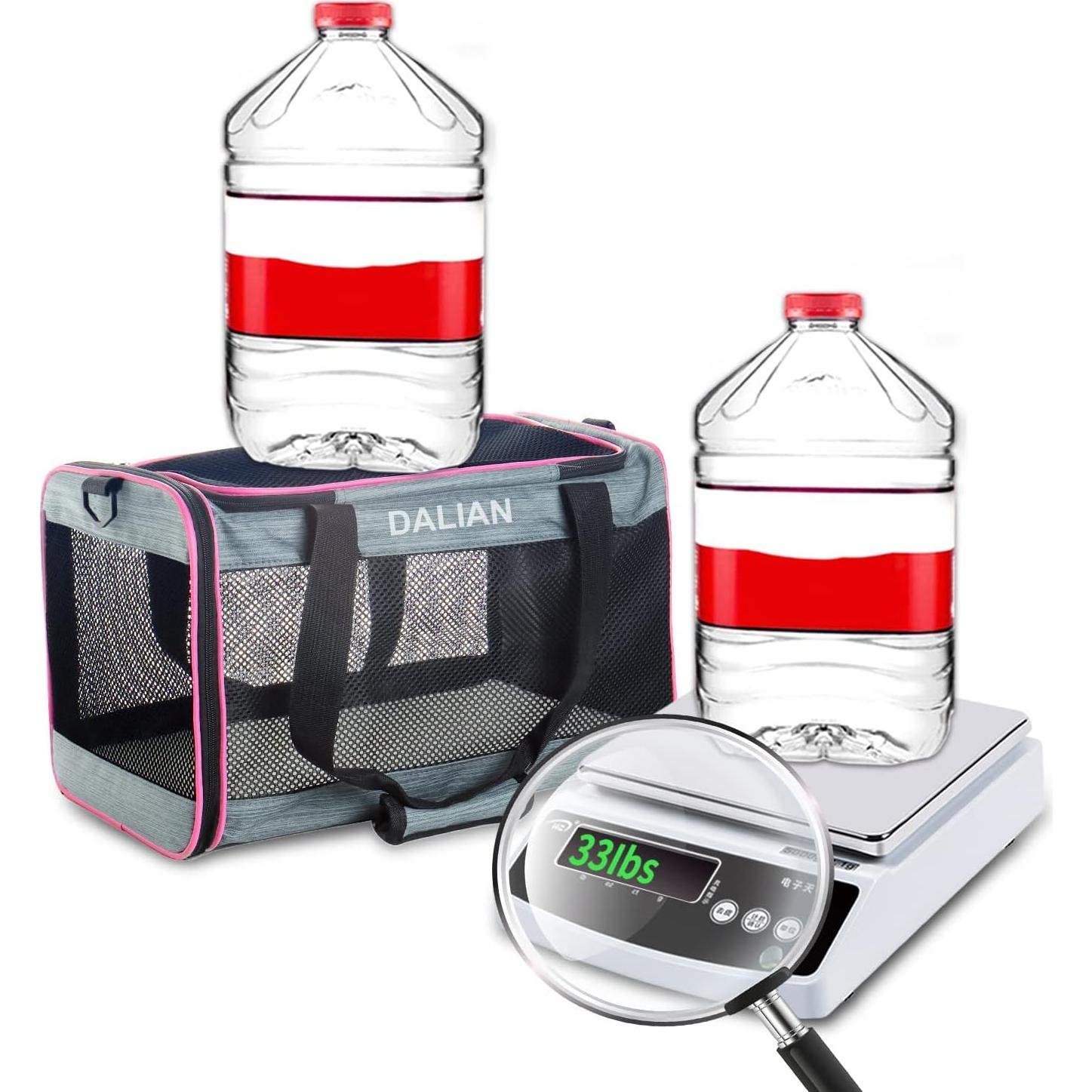 Transportadora Suave DALIAN para Gatos y Perros 8.16 kg