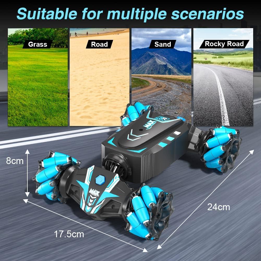 Coche RC Acrobático Axirata Controlado por Gestos 4WD