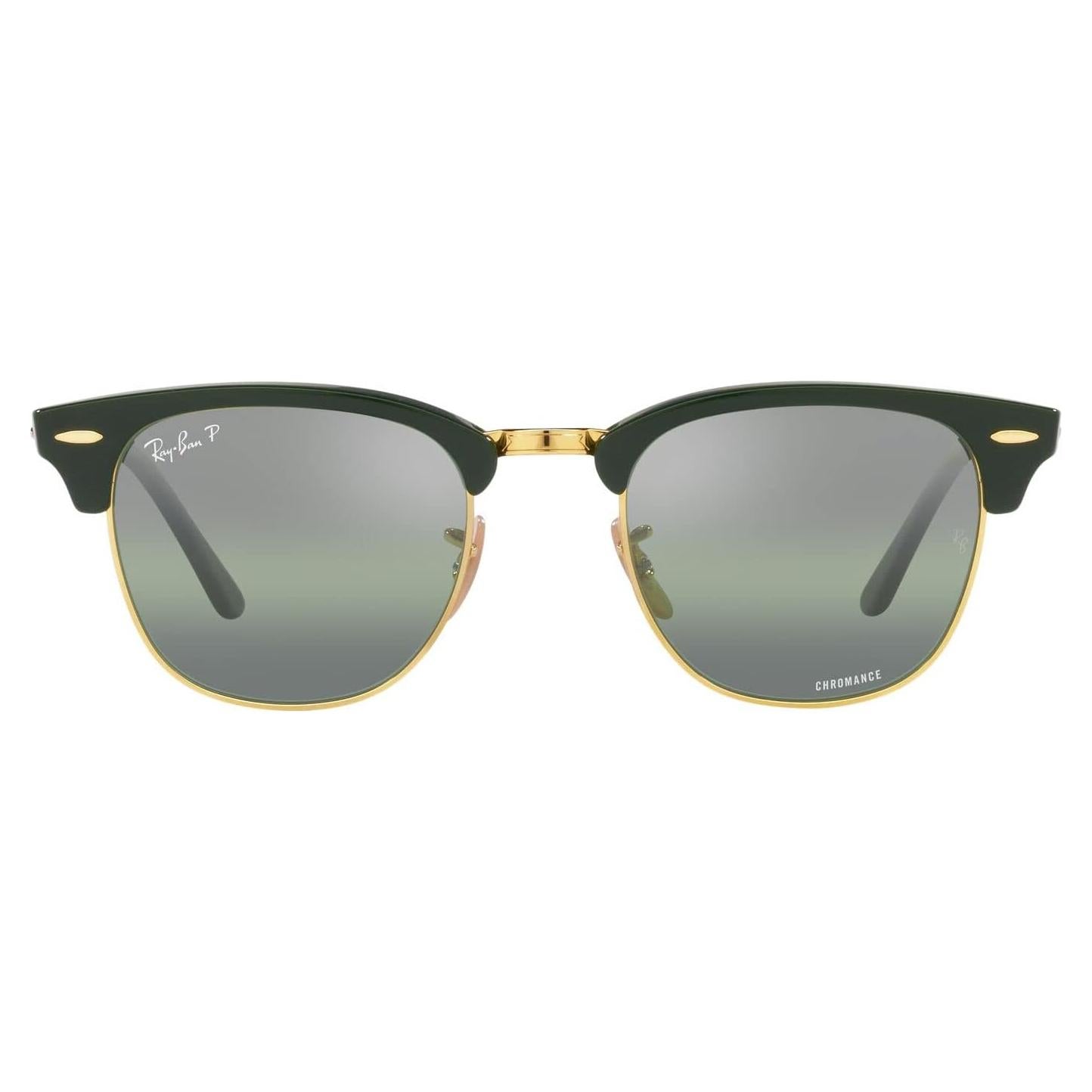 Gafas de sol Ray-Ban RB3016 Clubmaster Verde Dorado 49mm