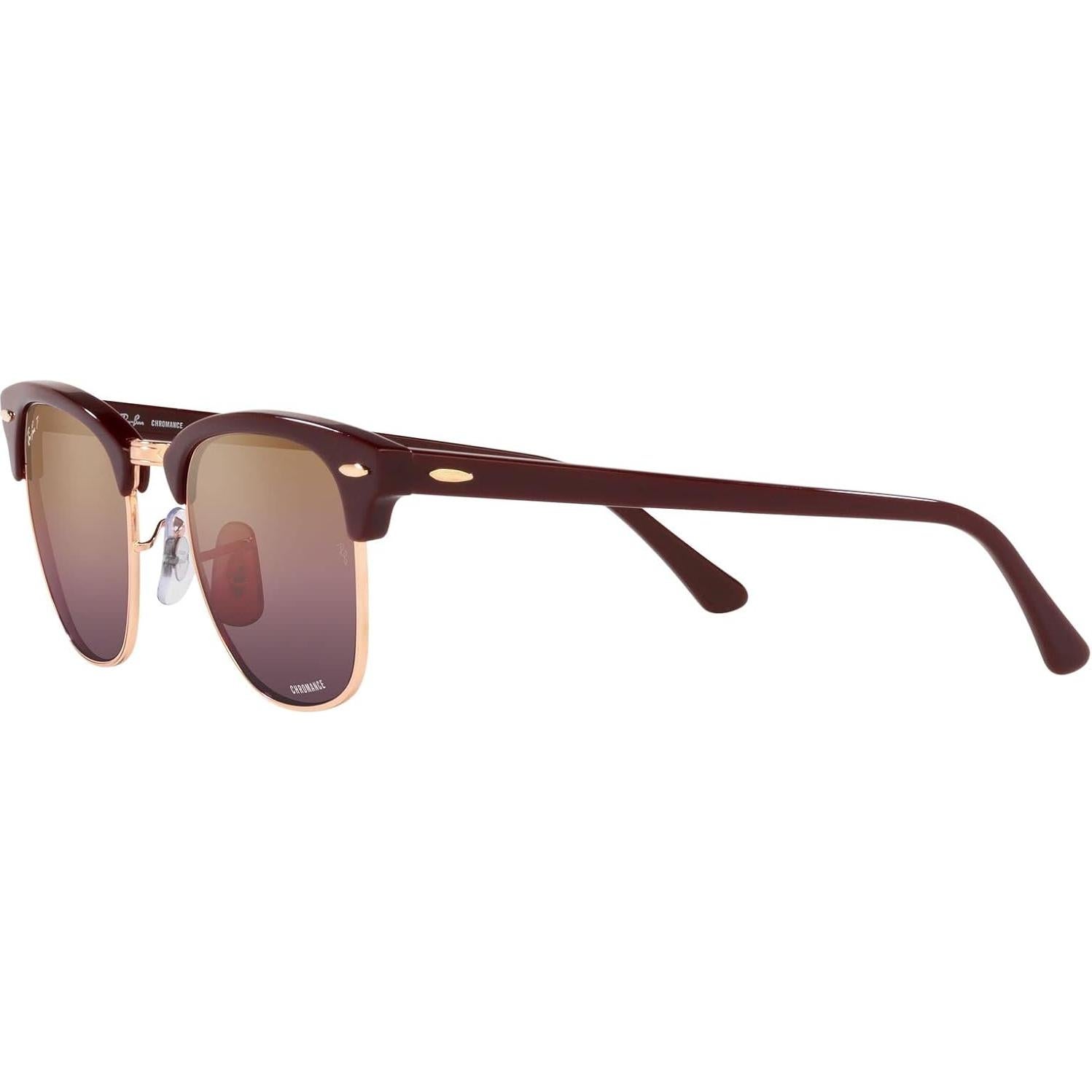 Gafas de sol Ray-Ban RB3016 Clubmaster 51mm Burdeos Polarizadas