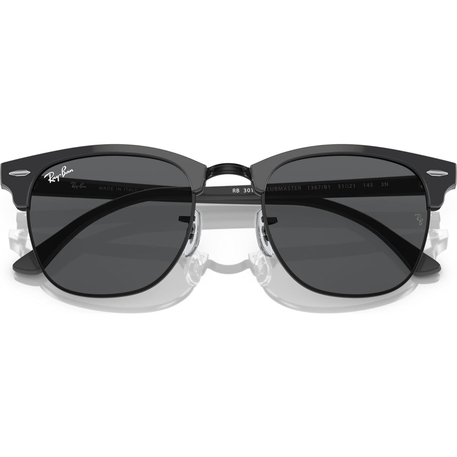 Gafas de Sol Ray-Ban RB3016 Clubmaster Verde Negro 49mm