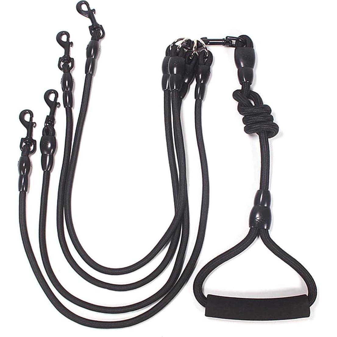 Acoplador para Paseo Petyoung 4 Vías Cuerda Nylon Resistente