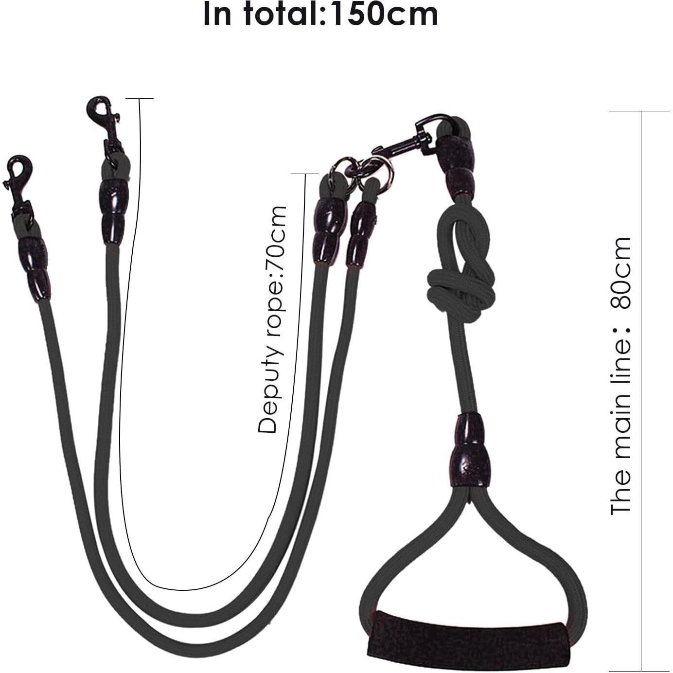 Acoplador para Paseo Petyoung 4 Vías Cuerda Nylon Resistente
