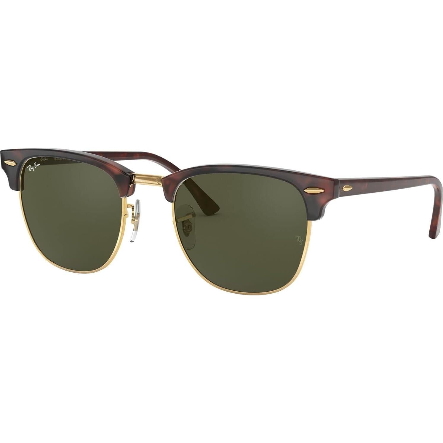 Gafas de sol Ray-Ban Clubmaster 51mm Carey dorado UV