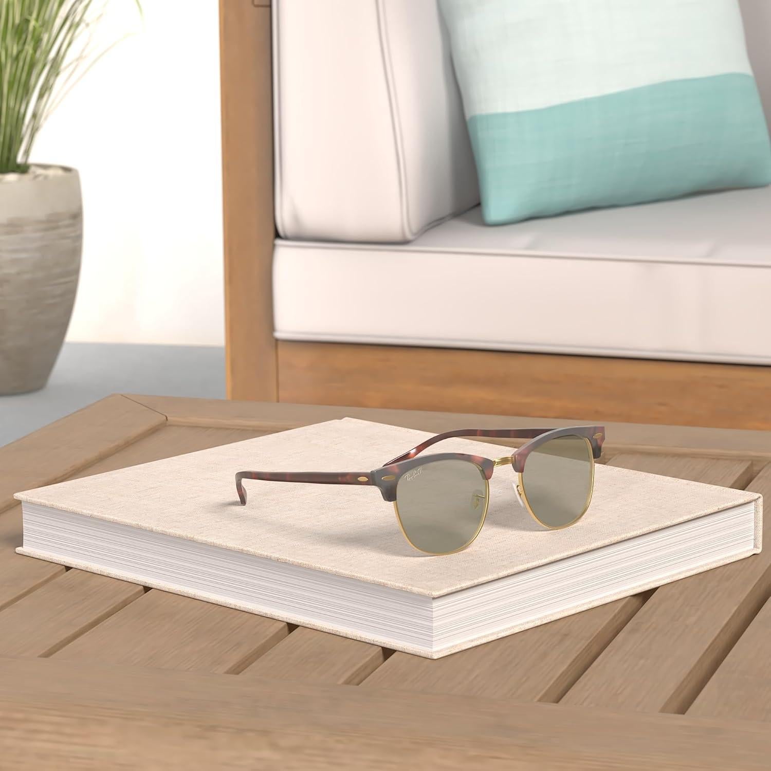 Gafas de sol Ray-Ban Clubmaster RB3016 Havana Rojo 55mm