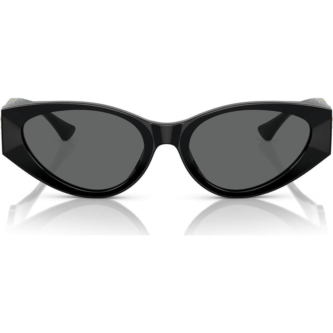 Gafas de sol Versace Mujer Marco Negro Lentes Grises 55mm