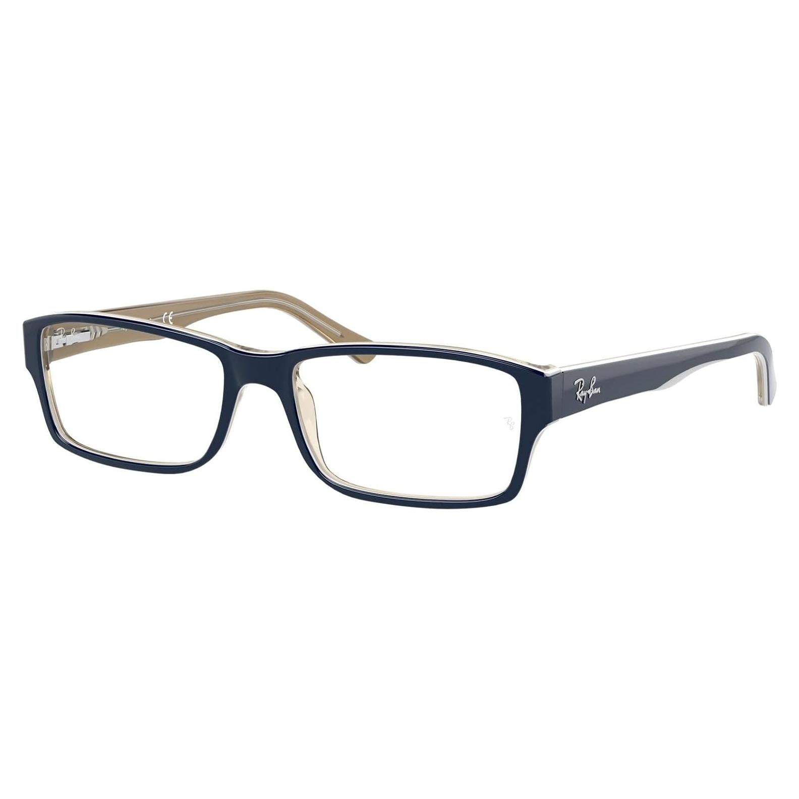 Montura de gafas Ray-Ban Rx5169 Azul Marrón 52mm
