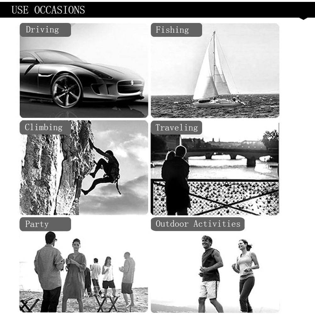 Gafas de Sol Polarizadas TAC Hombre Lente Azul UV400