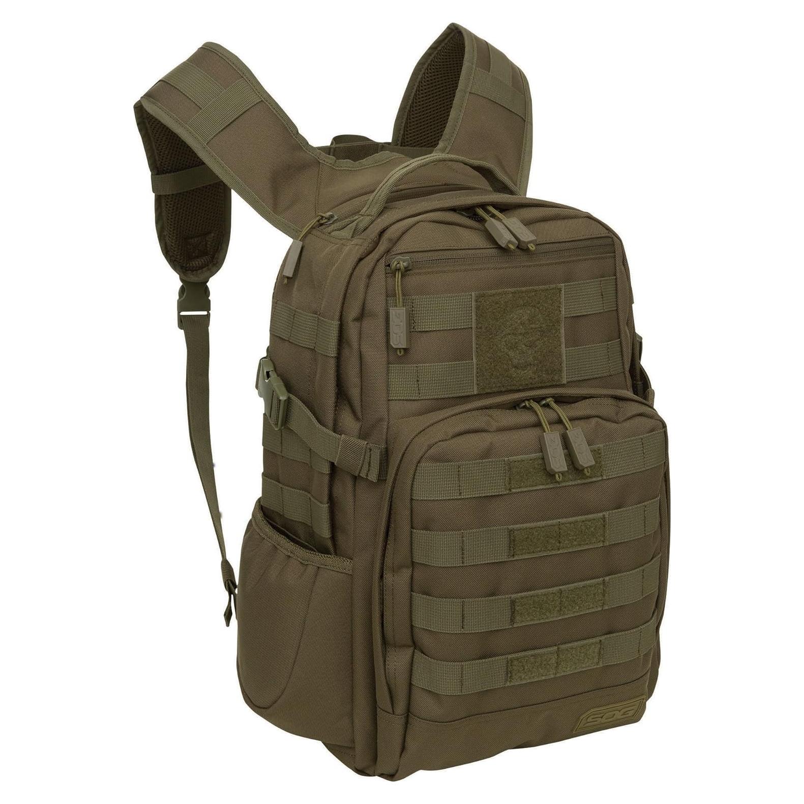 Mochila táctica SOG Ninja 24.2L verde oliva con MOLLE