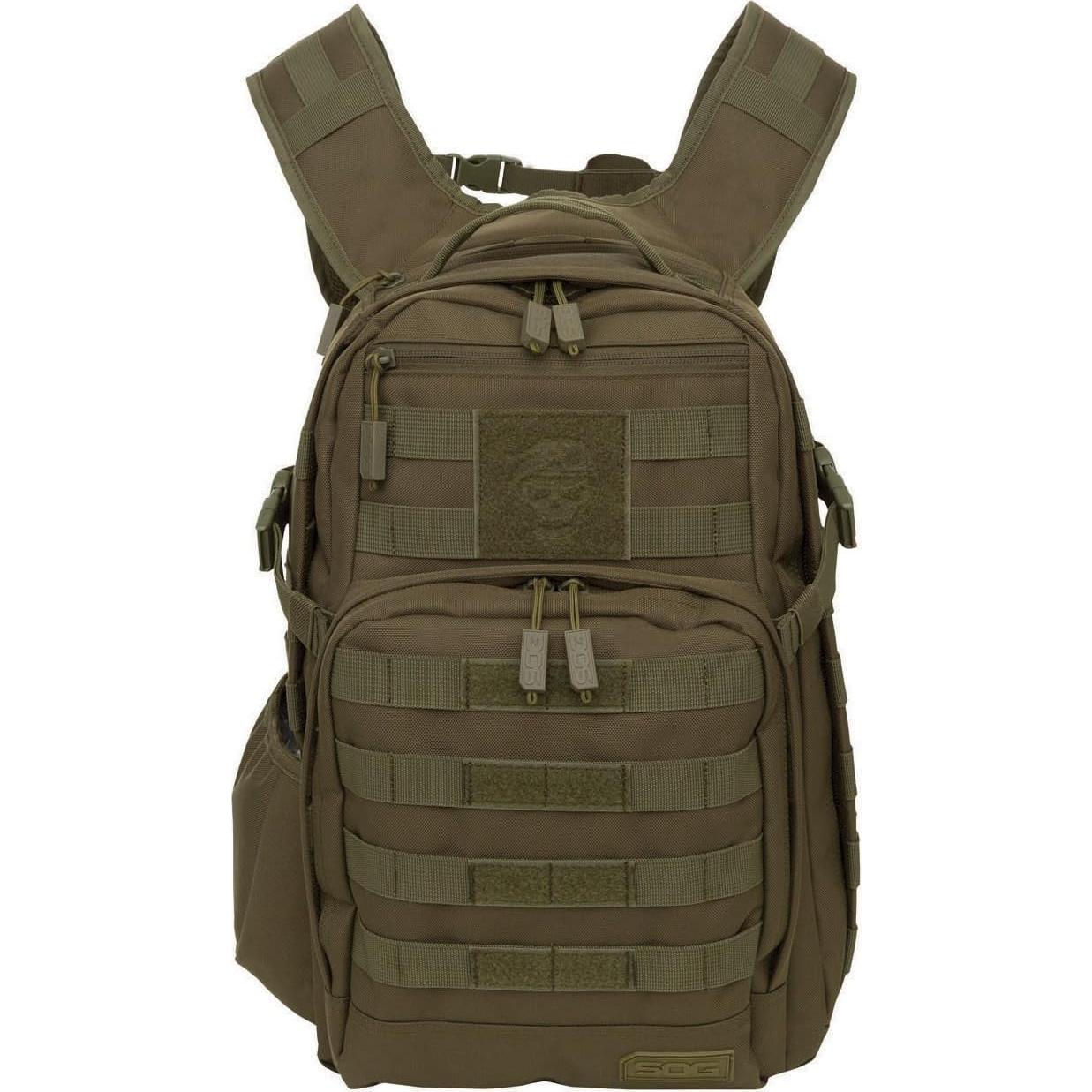 Mochila táctica SOG Ninja 24.2L verde oliva con MOLLE