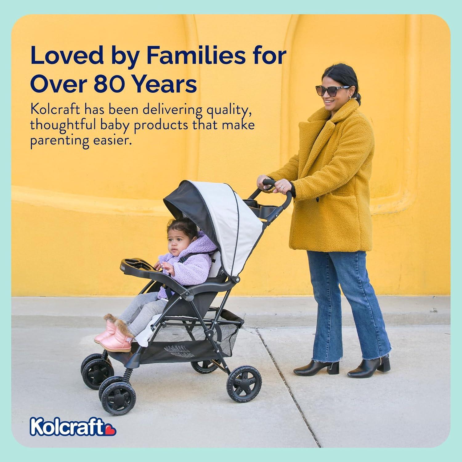 Carrito de Paseo Ligero Kolcraft KL029 Gris Pizarra 5.9 kg