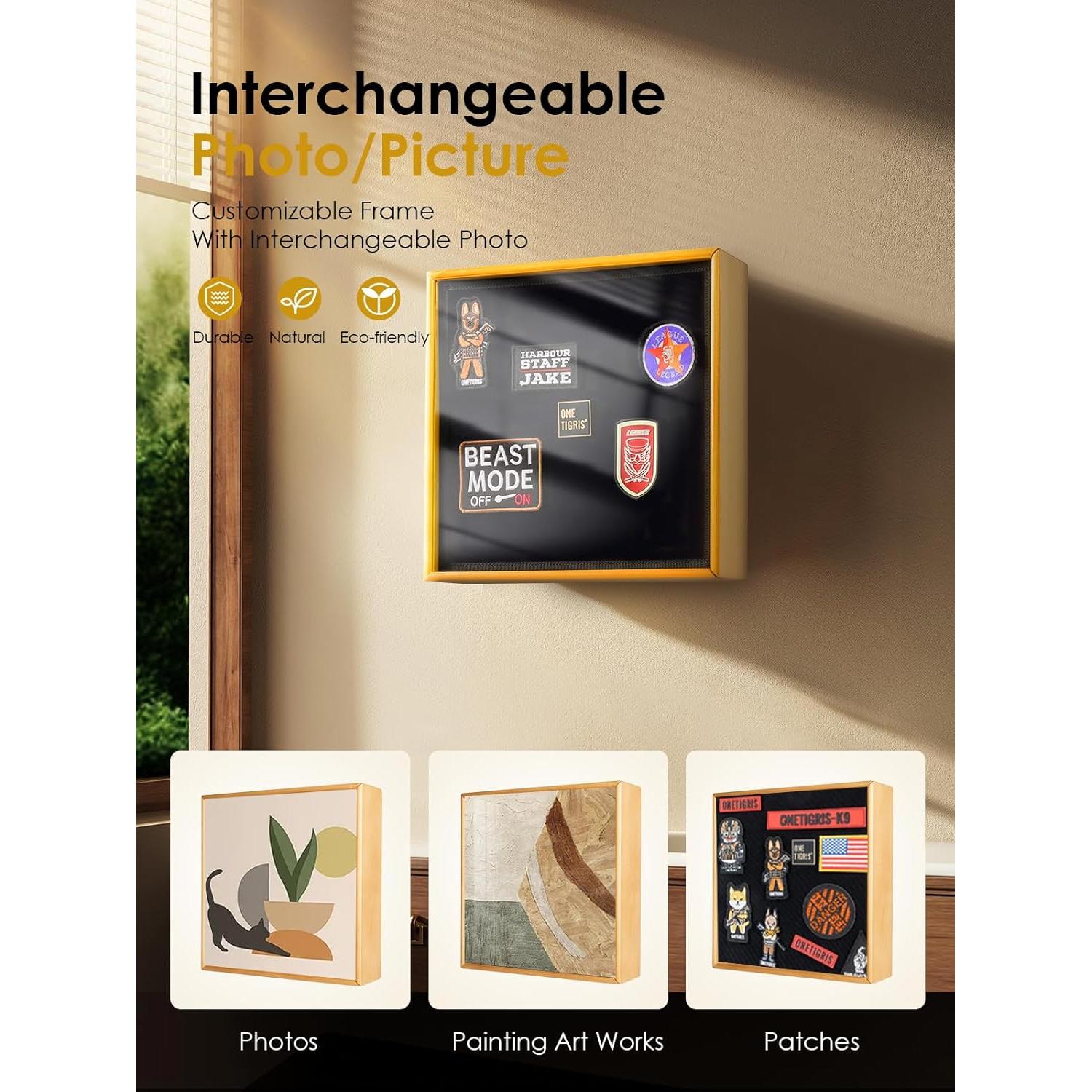 Estante Oculto OneTigris Madera 3 Compartimentos Decorativo