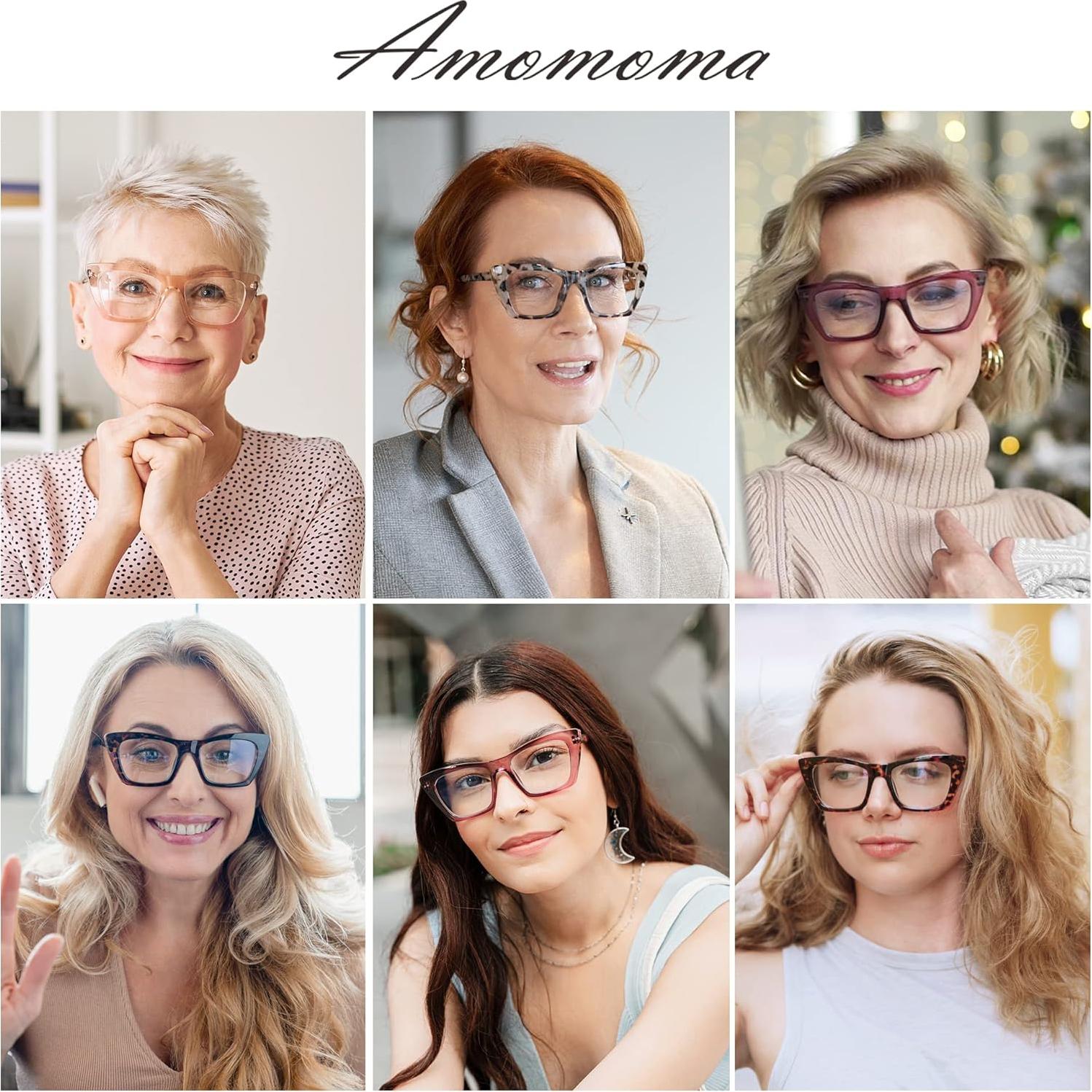 Gafas de Lectura AMOMOMA AM6028 para Mujeres con UV400