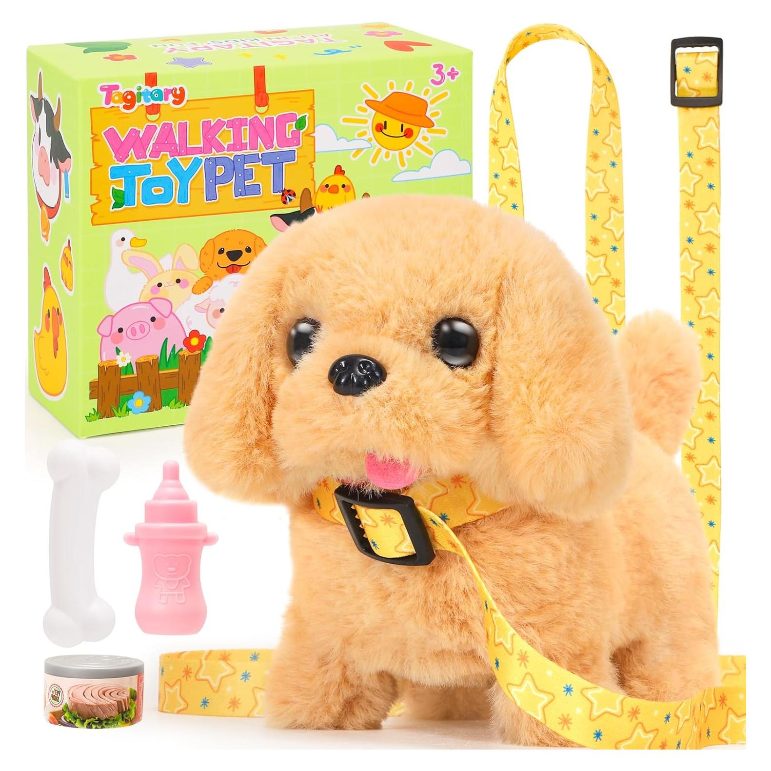Juguete de Peluche Tagitary Perro Caminante Interactivo 16cm