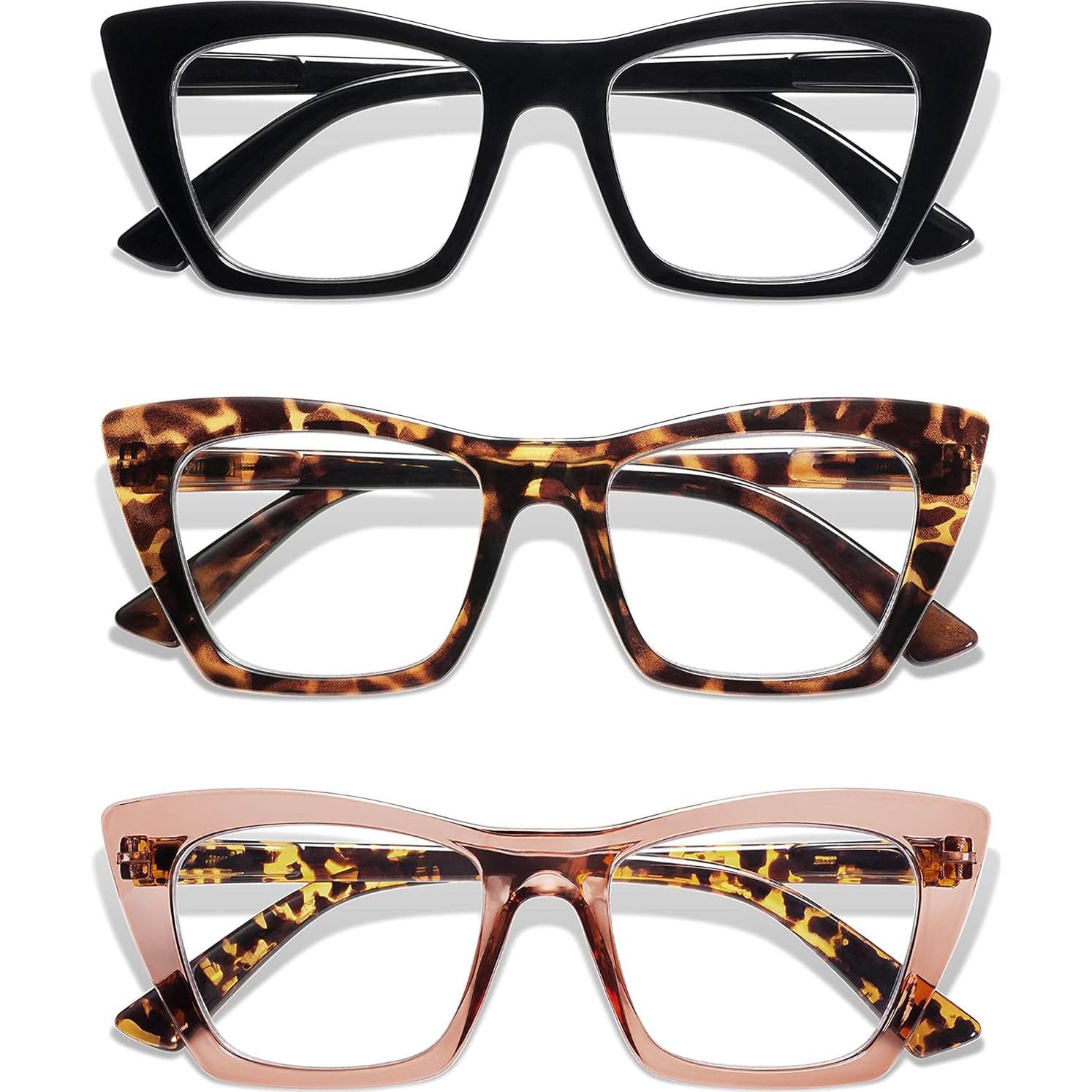 Gafas de Lectura AMOMOMA Ojo de Gato 1.75x UV400