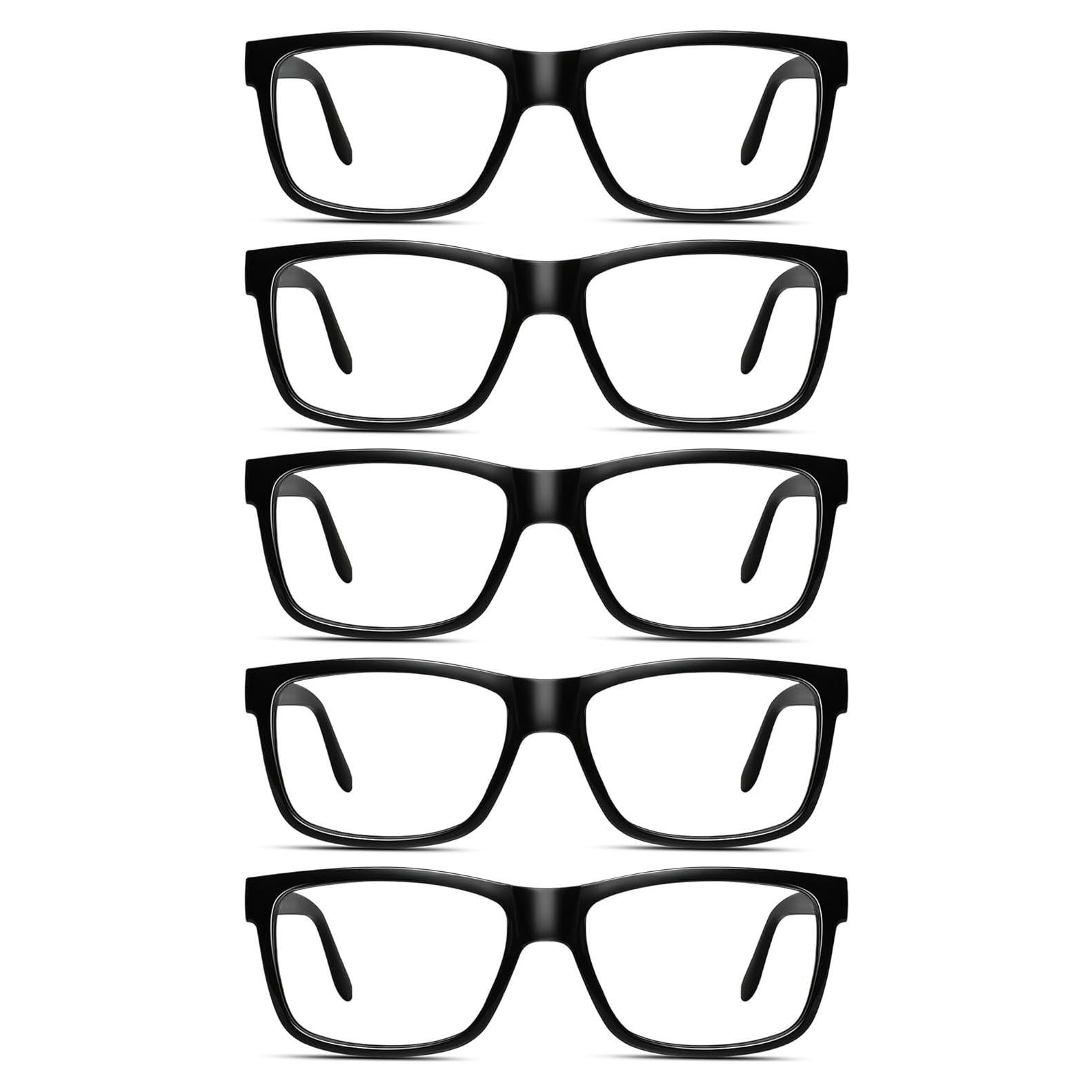 Reading Glasses for Men - Spring Hinges Blue Light Blocking UV Filter Computer Readers,Anti Eyestrain Eyeglasses