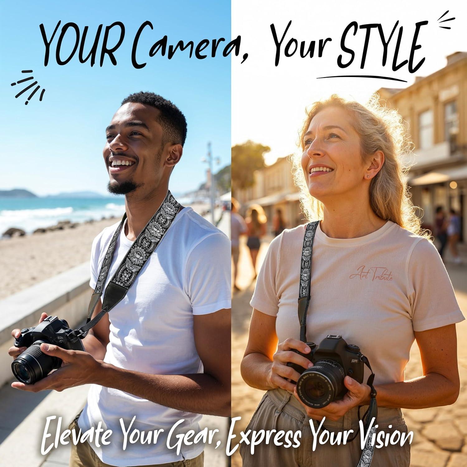 Correa de Cámara Art Tribute Ajustable para DSLR y Sin Espejo