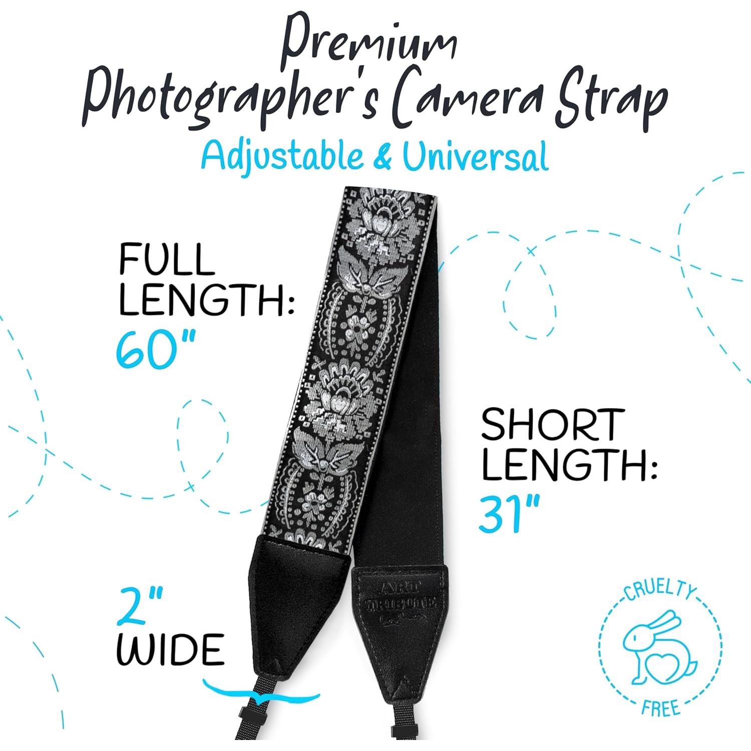 Correa de Cámara Art Tribute Ajustable para DSLR y Sin Espejo