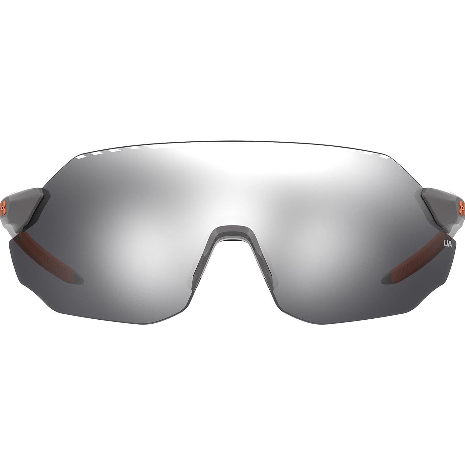 Gafas de sol Under Armour Halftime Shield Unisex Gris/Naranja