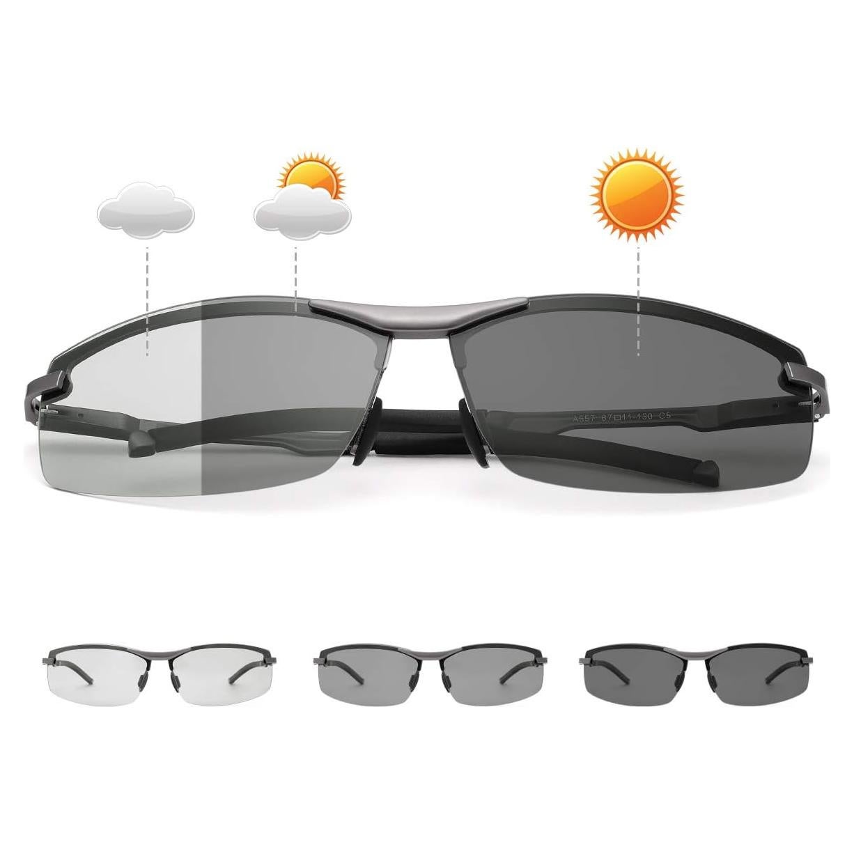 Gafas de sol fotocromáticas YIMI UV400 para deportes