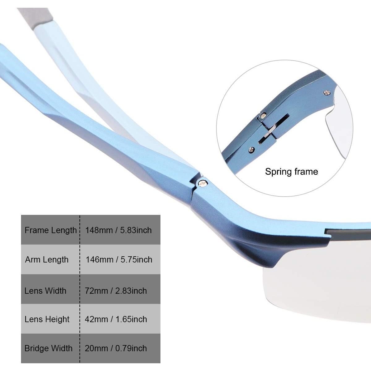 Gafas de sol YIMI fotocromáticas UV400 para deportes