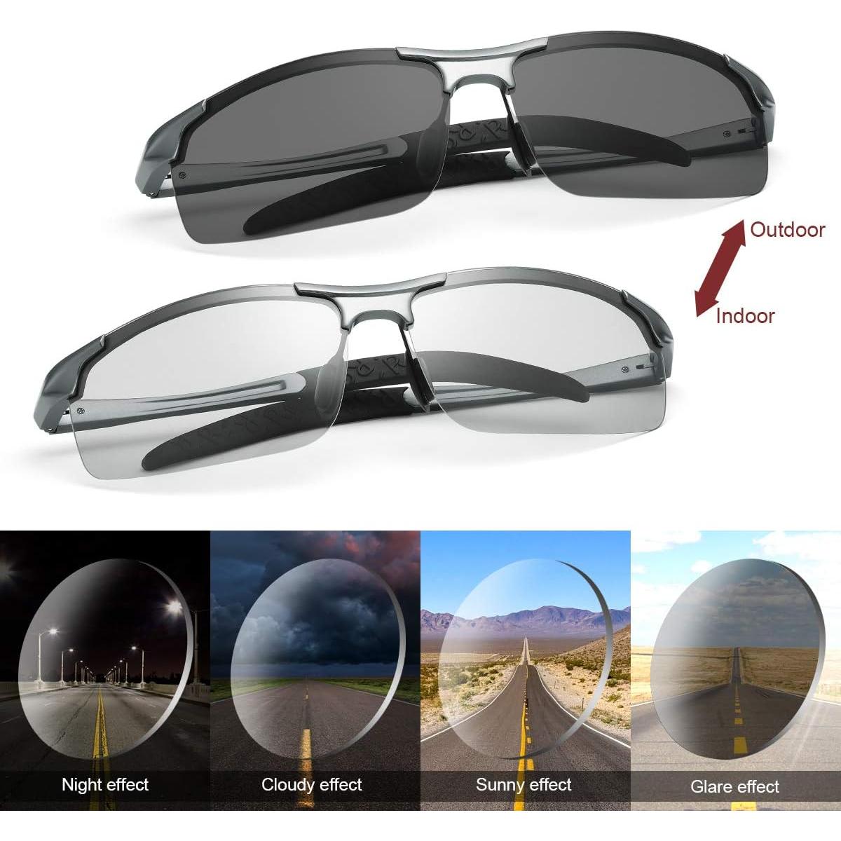 Gafas de sol fotocromáticas YIMI UV400 para deportes