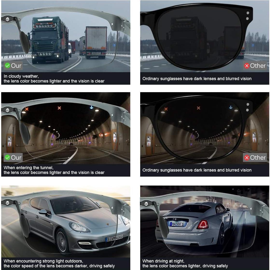 Gafas de sol fotocromáticas YIMI UV400 para deportes