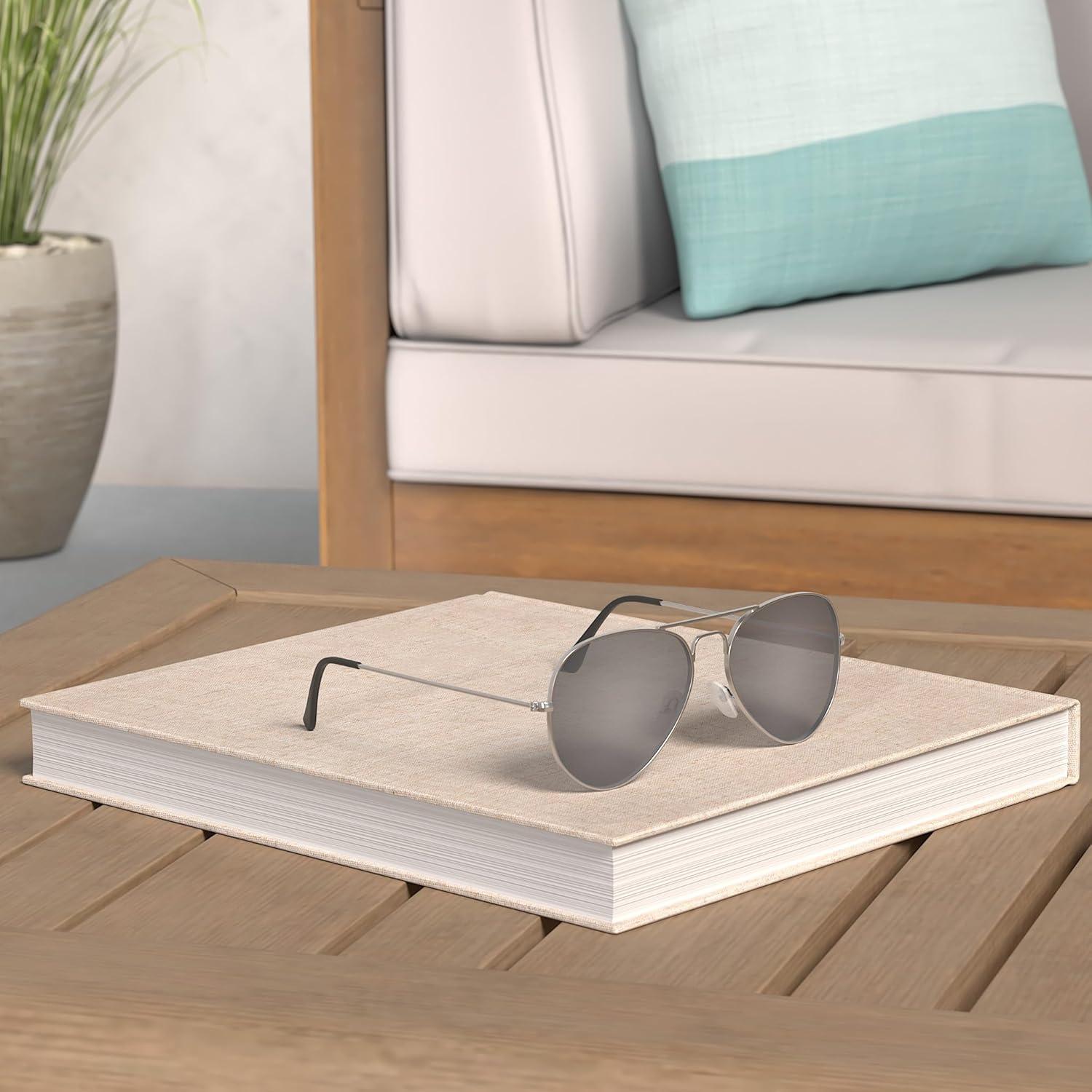 Gafas de Sol KALIYADI Aviador Polarizadas UV 2 Paquete