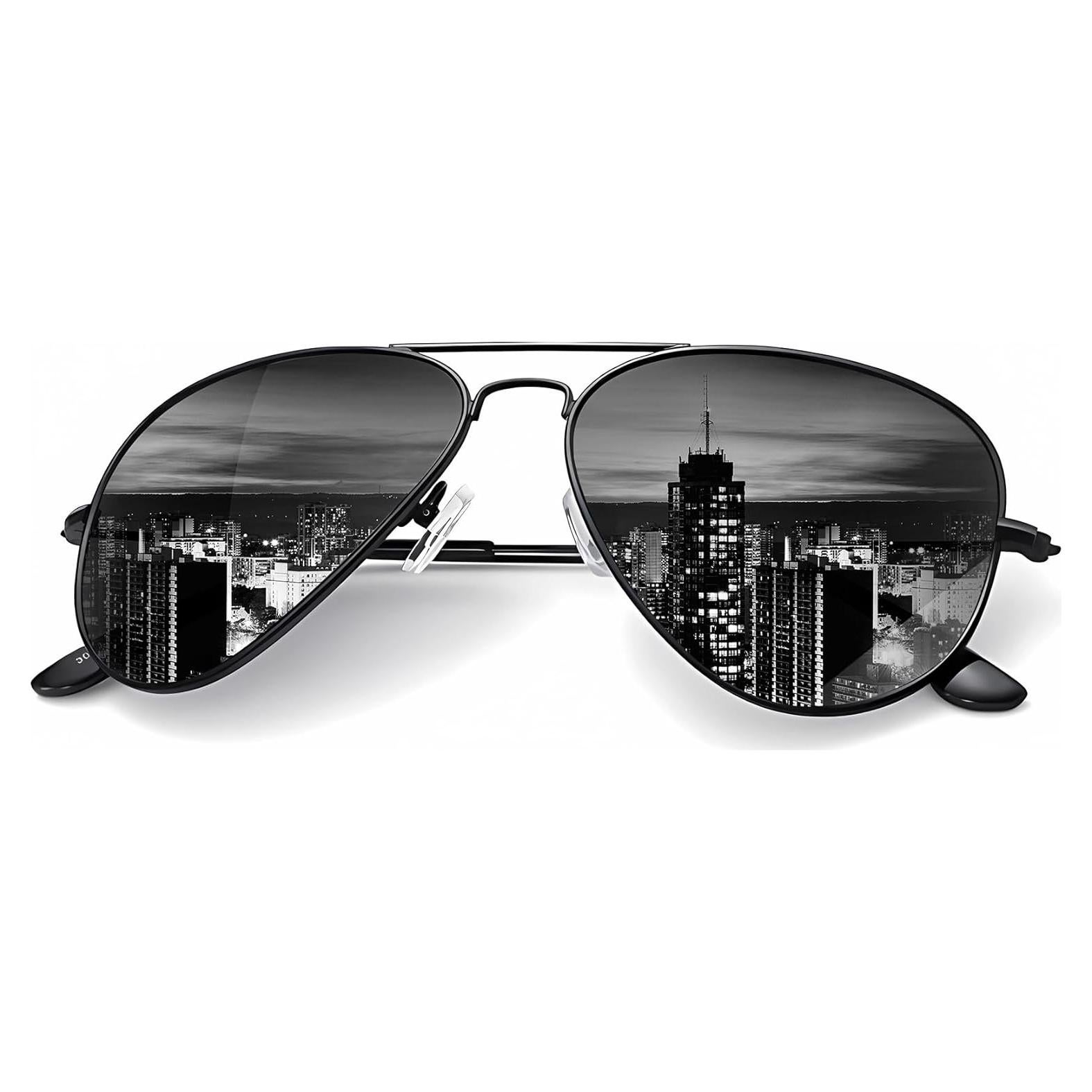 Gafas de Sol KALIYADI Aviador Polarizadas UV para Hombres y Mujeres