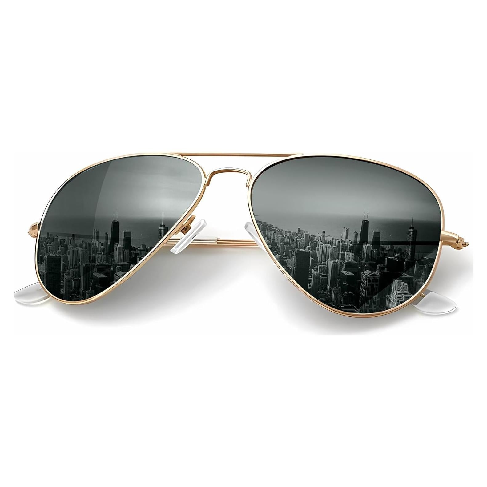 Gafas de Sol KALIYADI Aviador Polarizadas UV para Todos