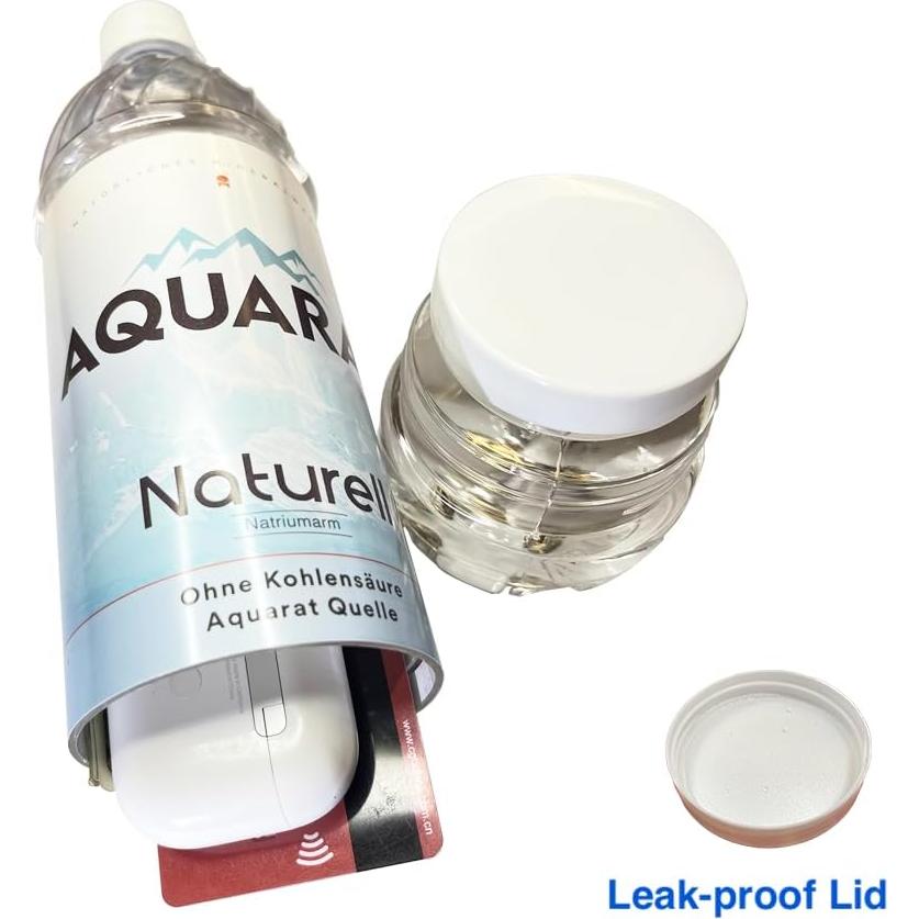 Botella de Agua LetPetSet 500ml con Compartimento Secreto