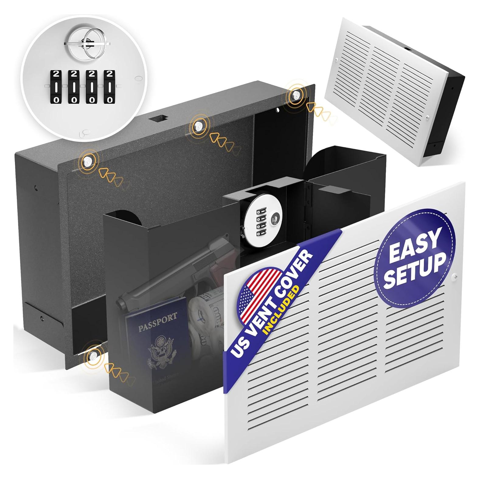 Caja Fuerte Oculta Elder Welder con Ventilación y Cerradura