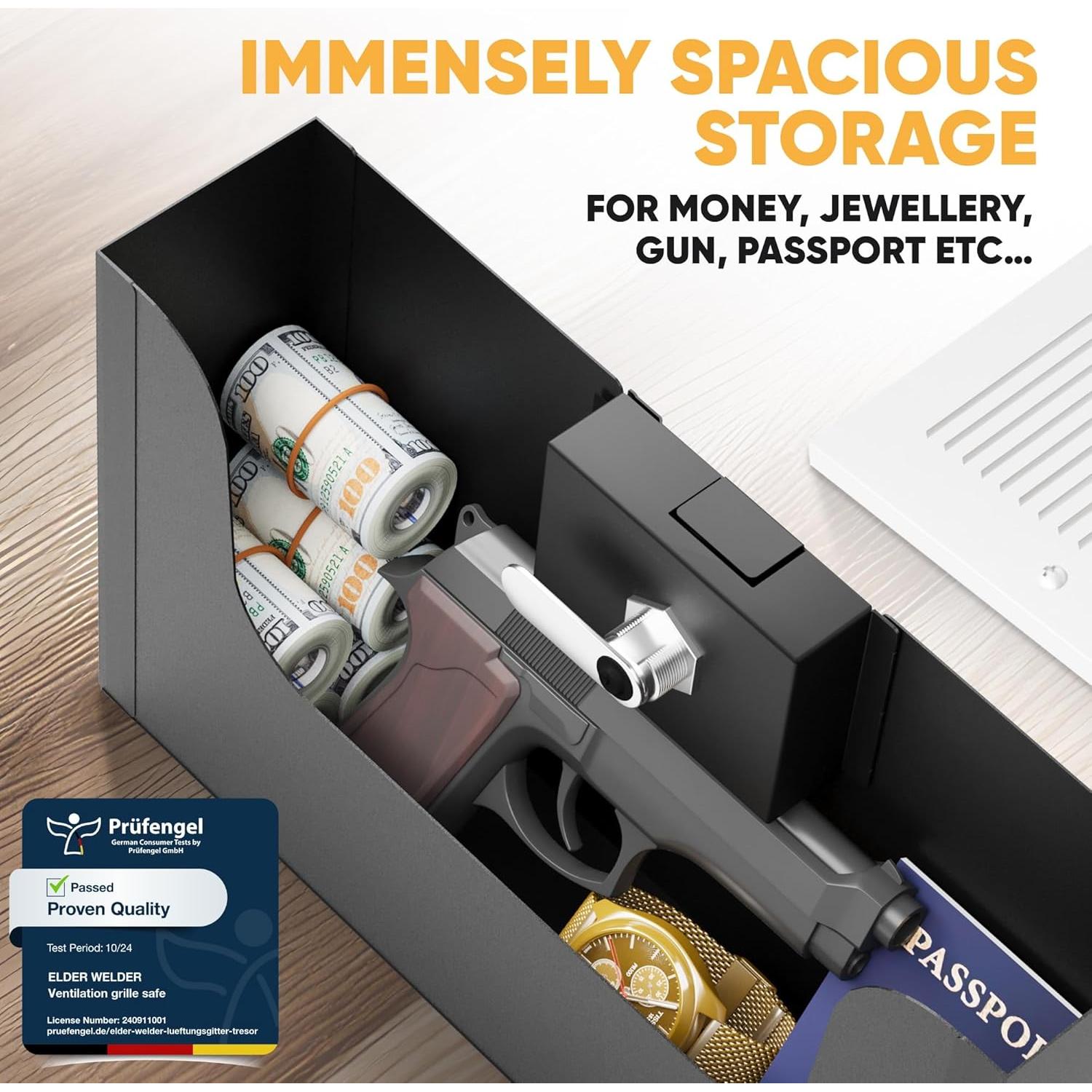 Caja Fuerte Oculta Elder Welder con Ventilación y Cerradura