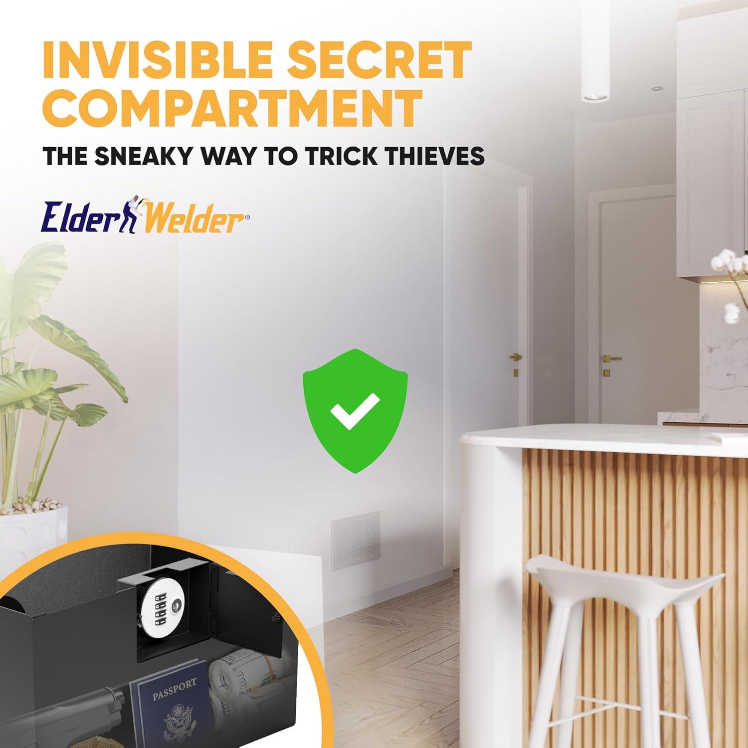 Caja Fuerte Oculta Elder Welder con Ventilación y Cerradura