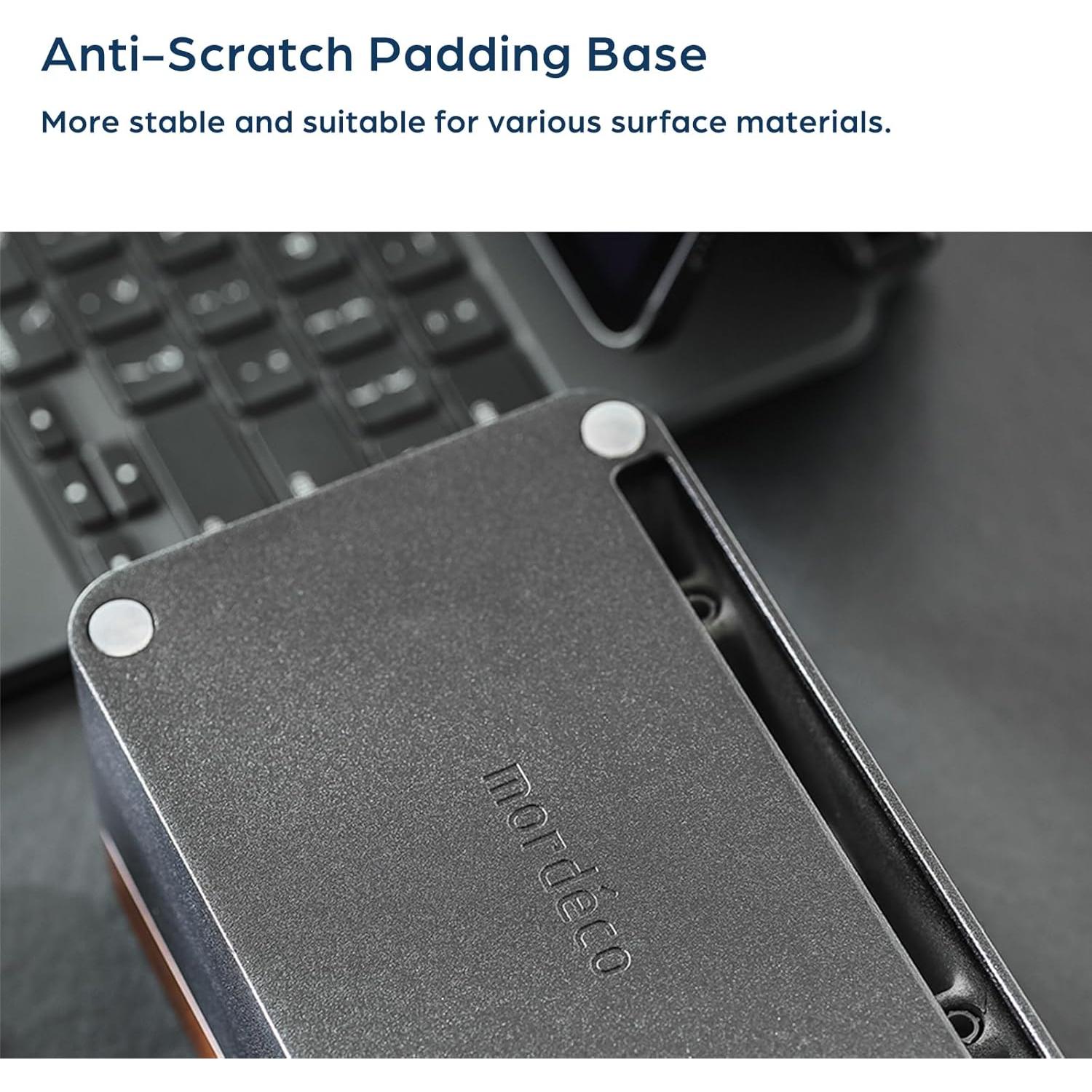 Caja Valet EDC Mordeco con Tapa Magnética de Madera Negra