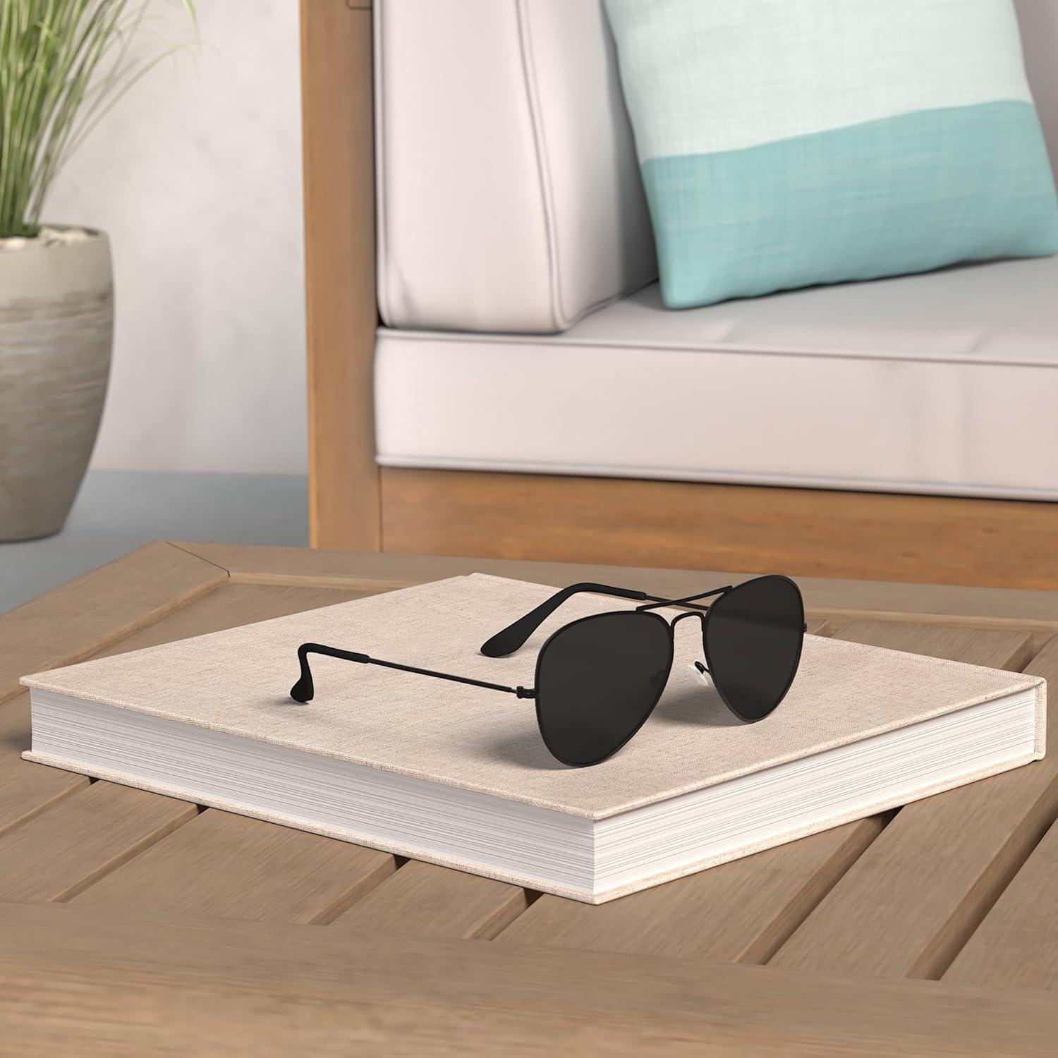 Gafas de Sol KALIYADI Aviador Polarizadas 2 Paquetes