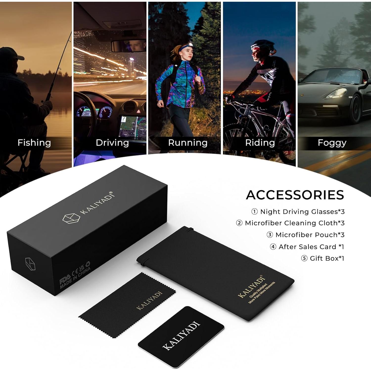 Gafas de sol KALIYADI aviador polarizadas UV para hombres y mujeres