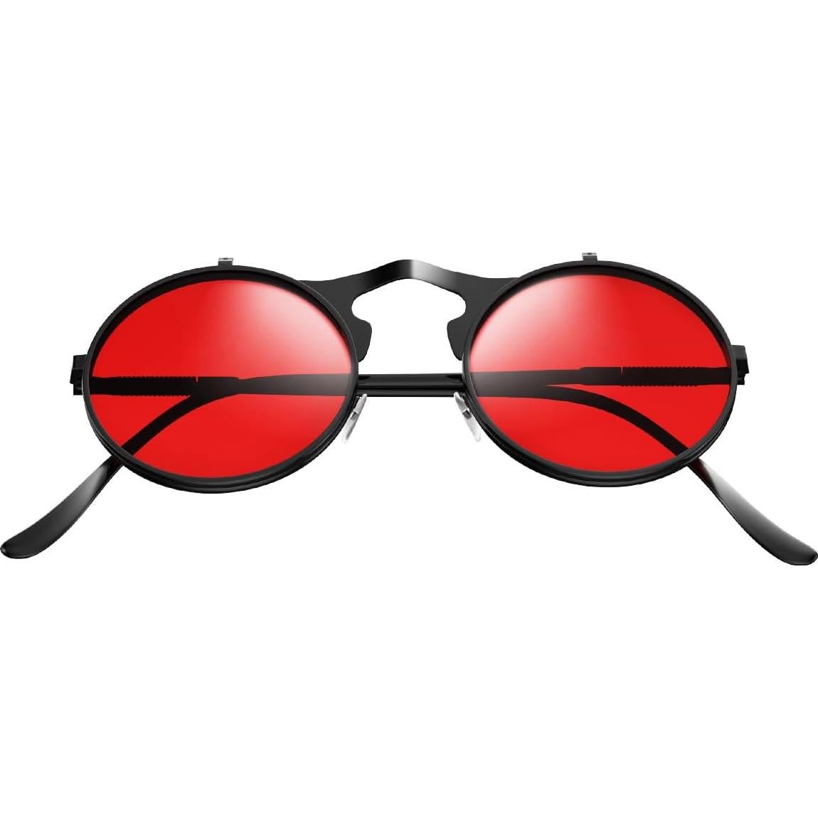 Gafas de sol retro Yvey Essence redondas plegables UV400