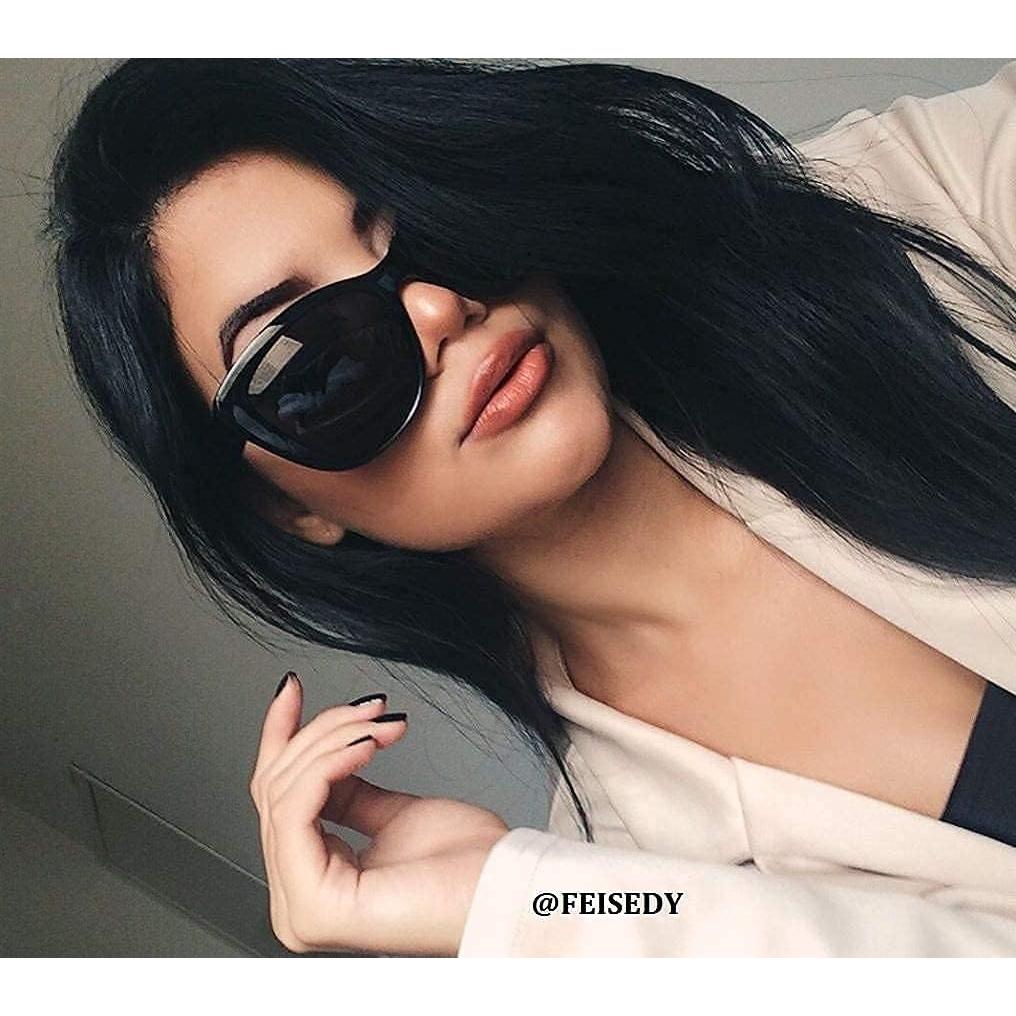 Gafas de Sol FEISEDY Cuadradas Cat Eye Polarizadas 56mm