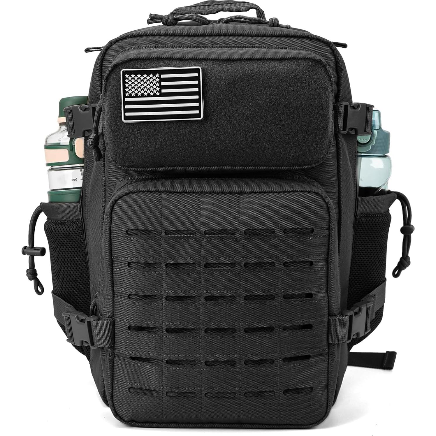 Mochila Táctica Militar QT&QY 25L Resistente al Agua