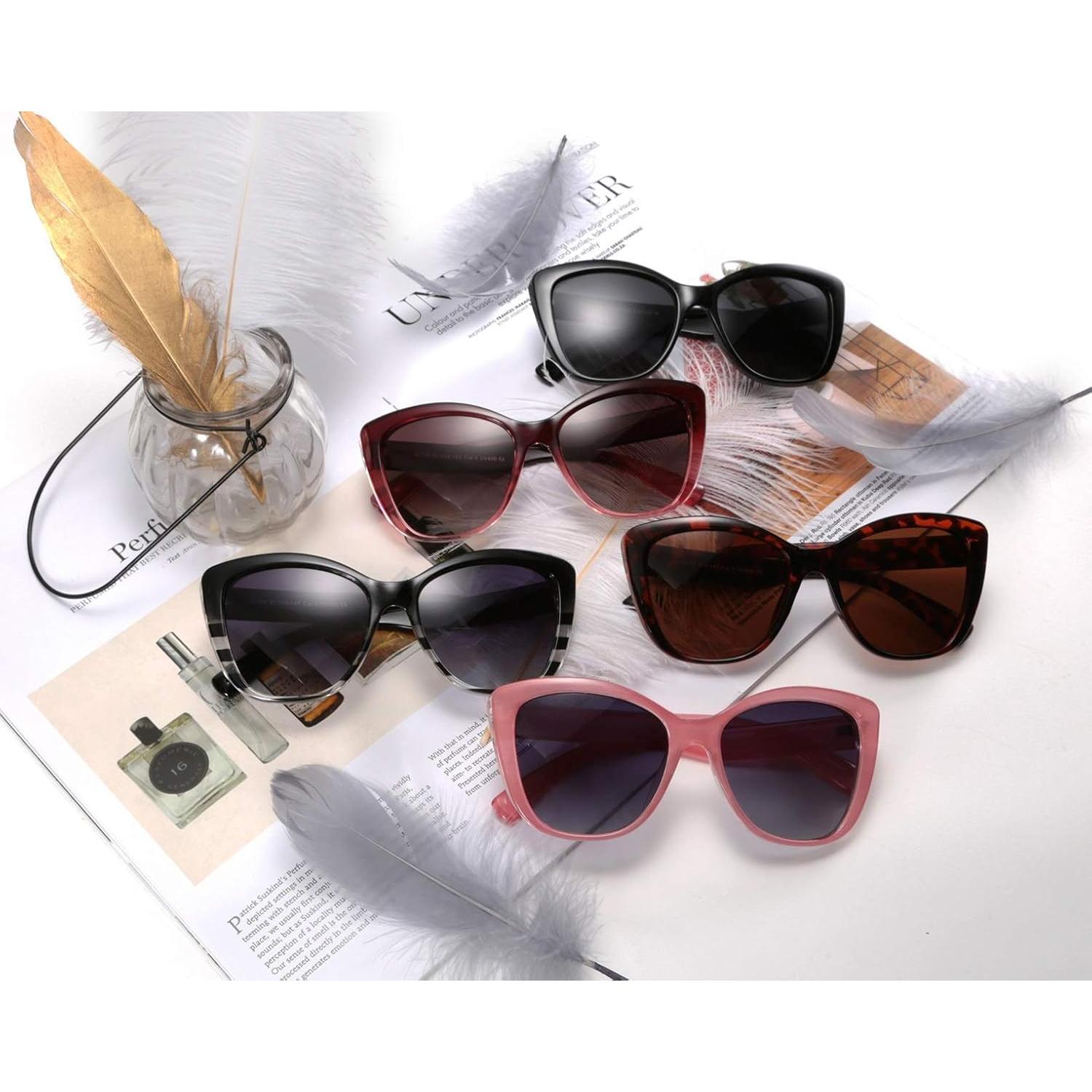 Gafas de Sol FEISEDY Cuadradas Polarizadas 56mm Leopardo