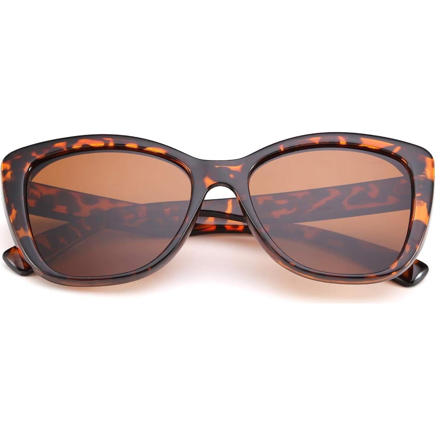 Gafas de Sol FEISEDY Cuadradas Polarizadas 56mm Leopardo