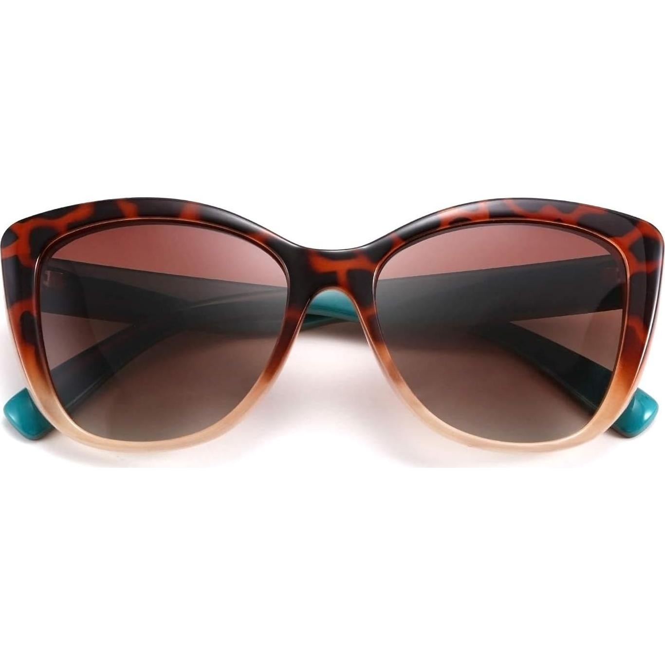 Gafas de Sol FEISEDY Cuadradas Cat Eye Polarizadas 56mm