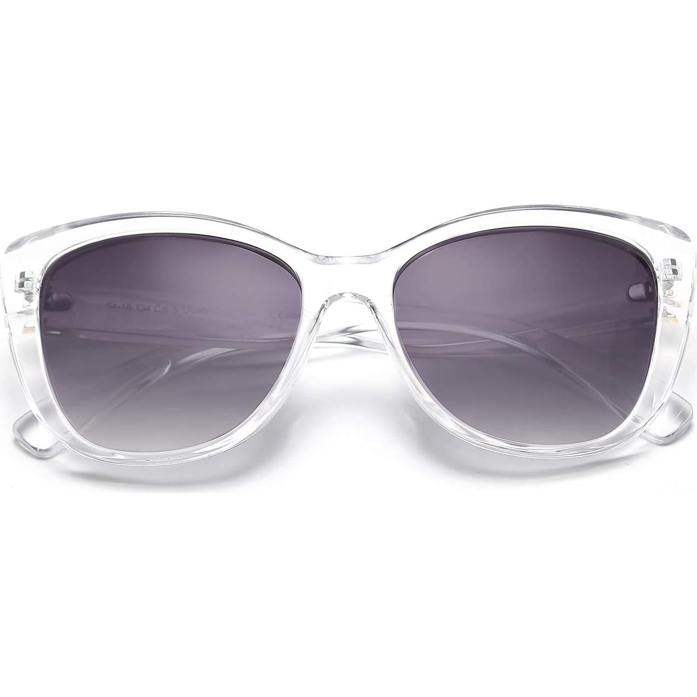 Gafas de Sol FEISEDY Cuadradas Polarizadas 56mm Gris