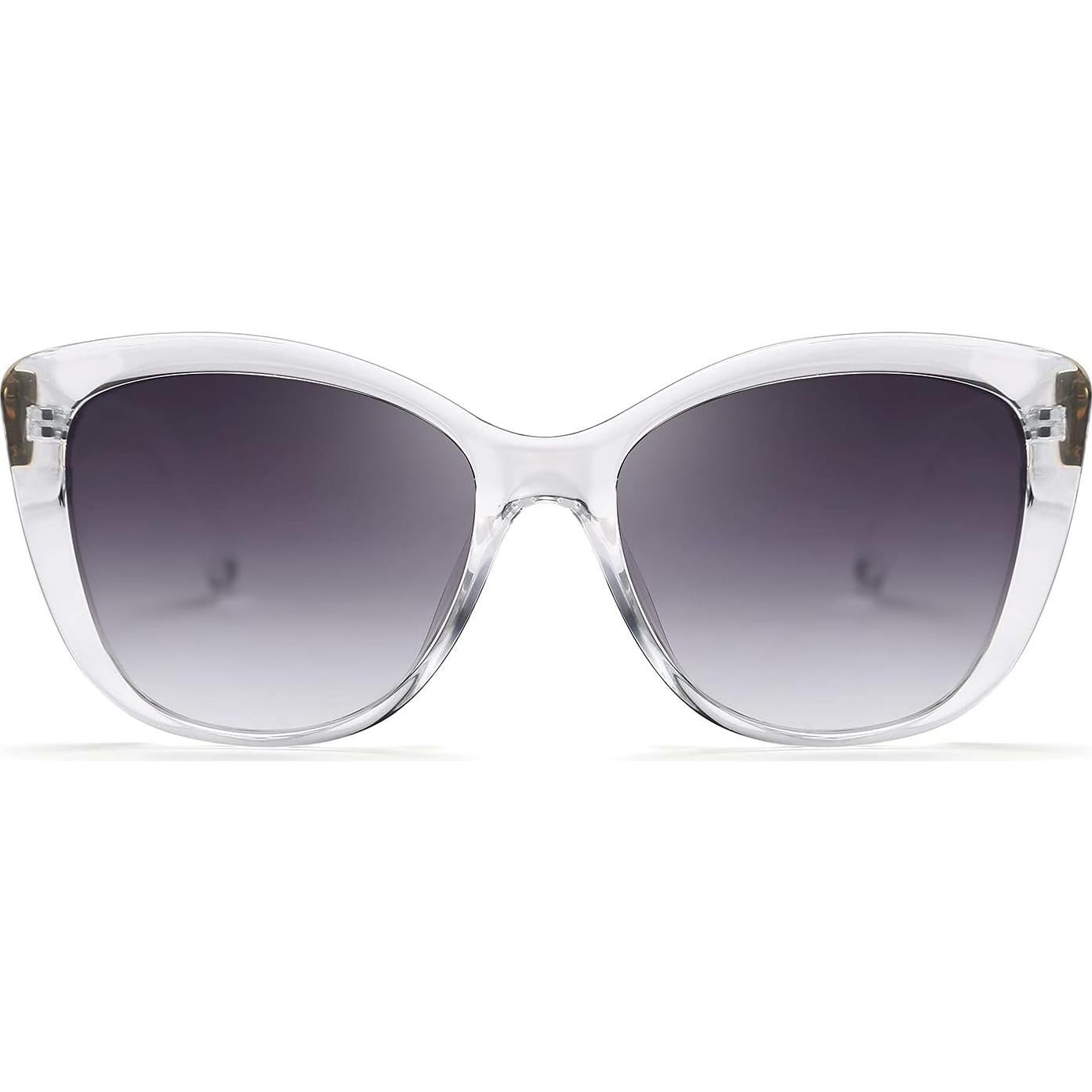Gafas de Sol FEISEDY Cuadradas Polarizadas 56mm Gris