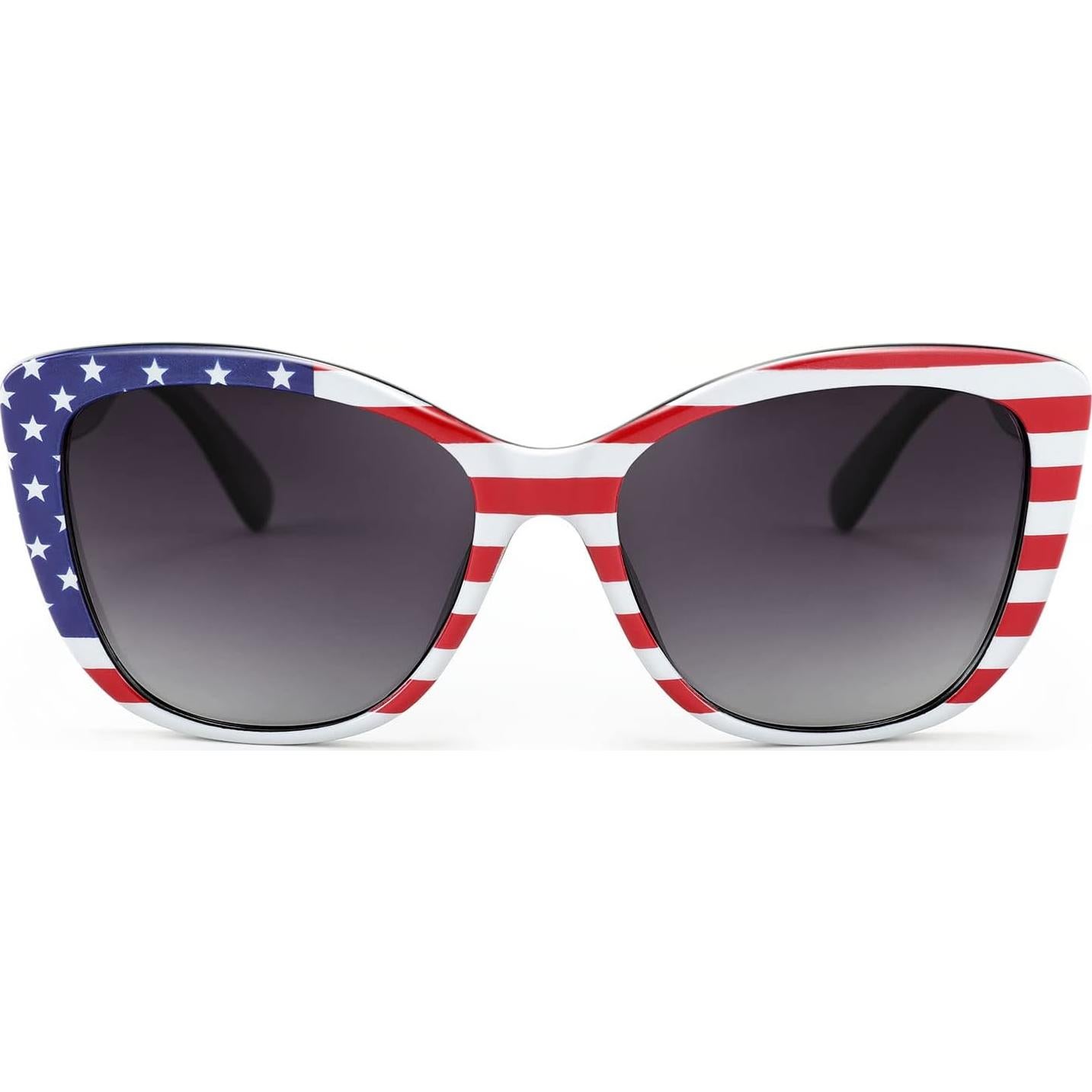 Gafas de Sol FEISEDY Cuadradas Polarizadas 56mm Bandera