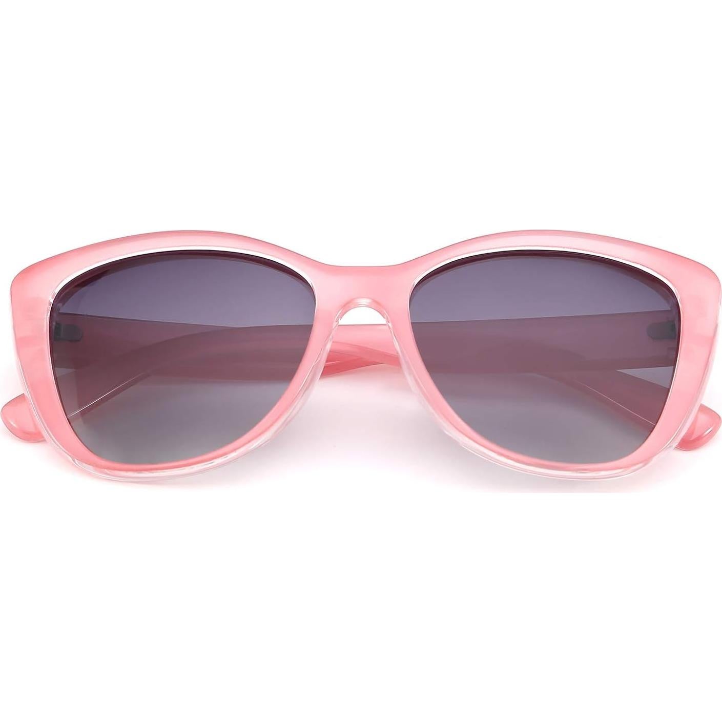 Gafas de Sol FEISEDY Cuadradas Rosa Polarizadas 56mm