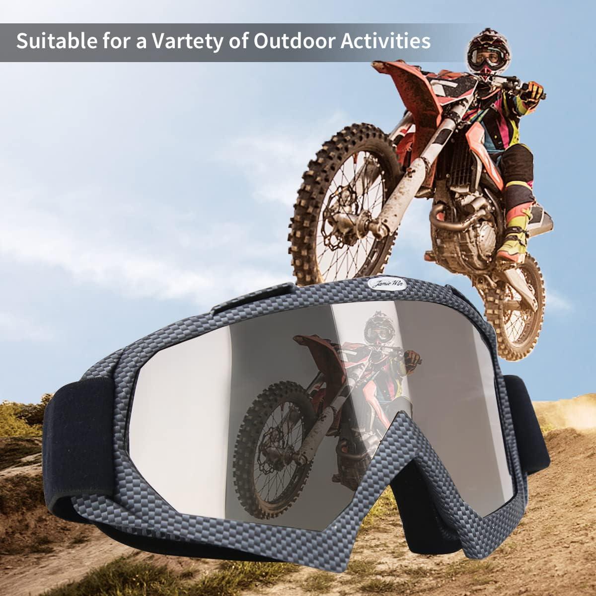 Gafas de Moto JAMIEWIN OTG para Adultos y Niños