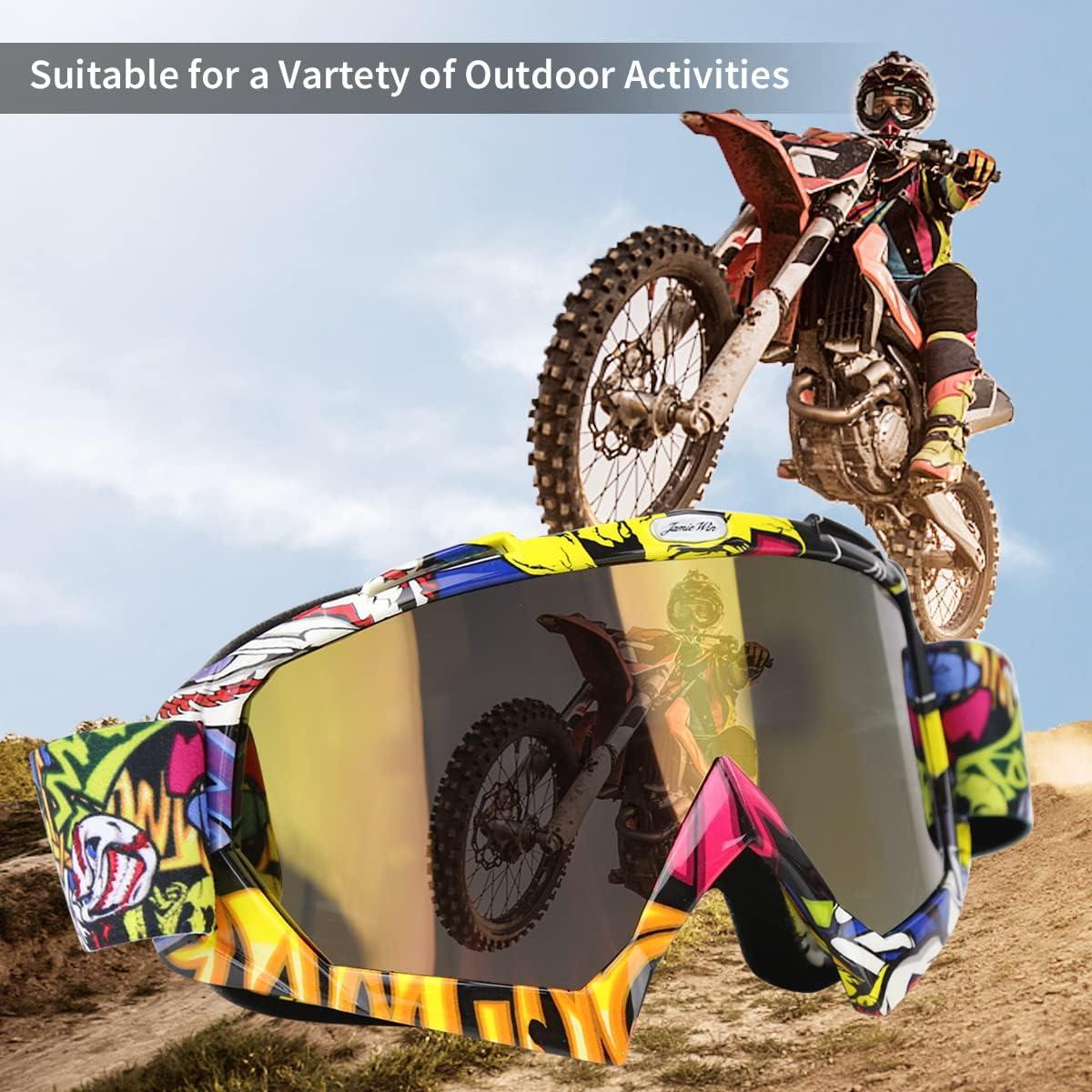 Gafas de Motocross JAMIEWIN C42 Anti UV y Anti Niebla