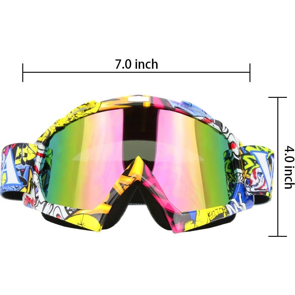 Gafas de Motocross JAMIEWIN C42 Anti UV y Anti Niebla